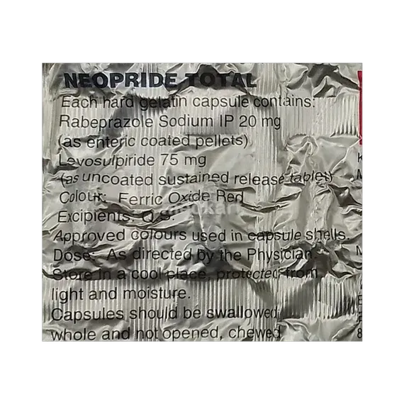 neopride total 20mg capsule 15's
